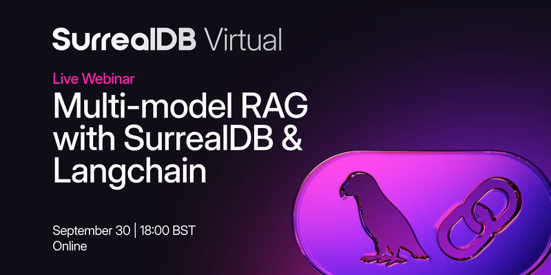 Multi-model RAG with SurrealDB & Langchain
