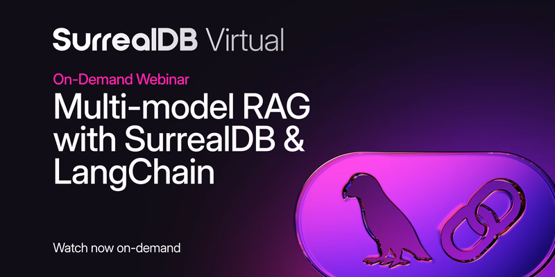 Multi-model RAG with SurrealDB & Langchain