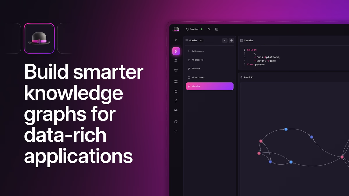 Build smarter knowledge graphs for data-rich applications