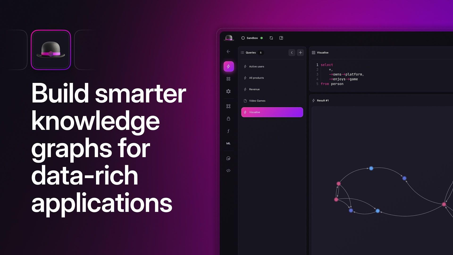 Build smarter knowledge graphs for data-rich applications