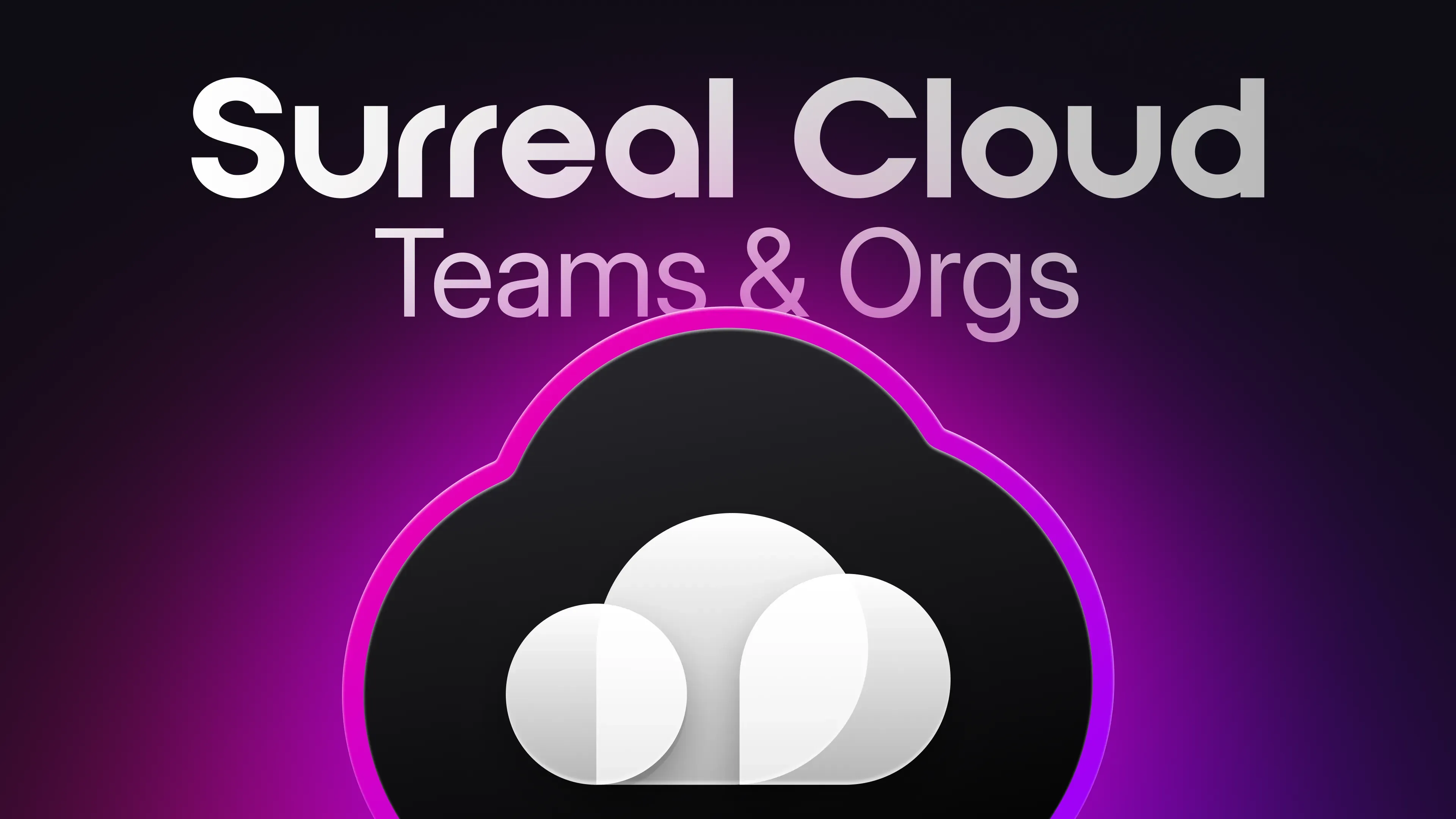 Introducing Teams and Organisations in Surreal Cloud