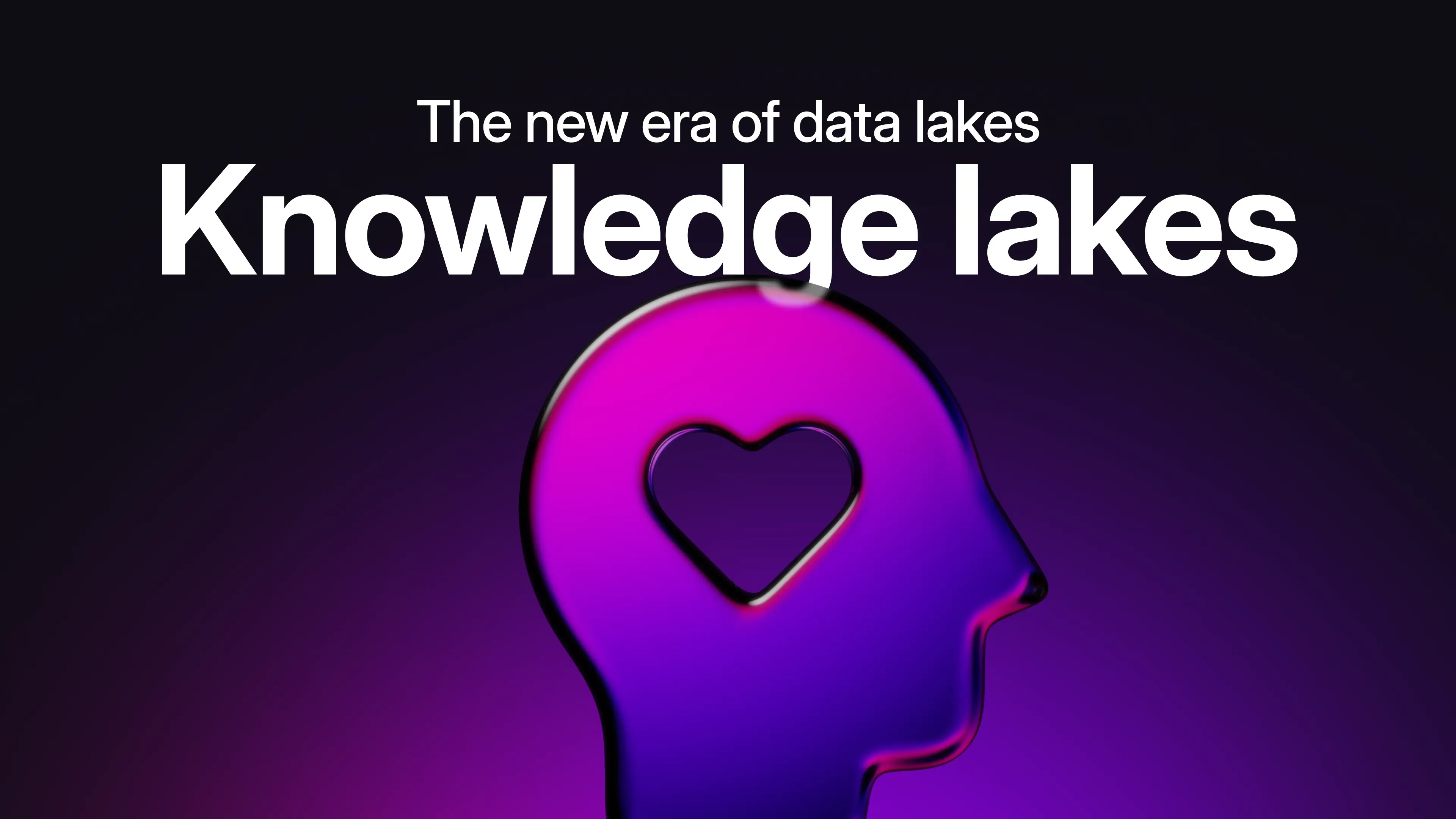 The new era of data lakes: knowledge lakes