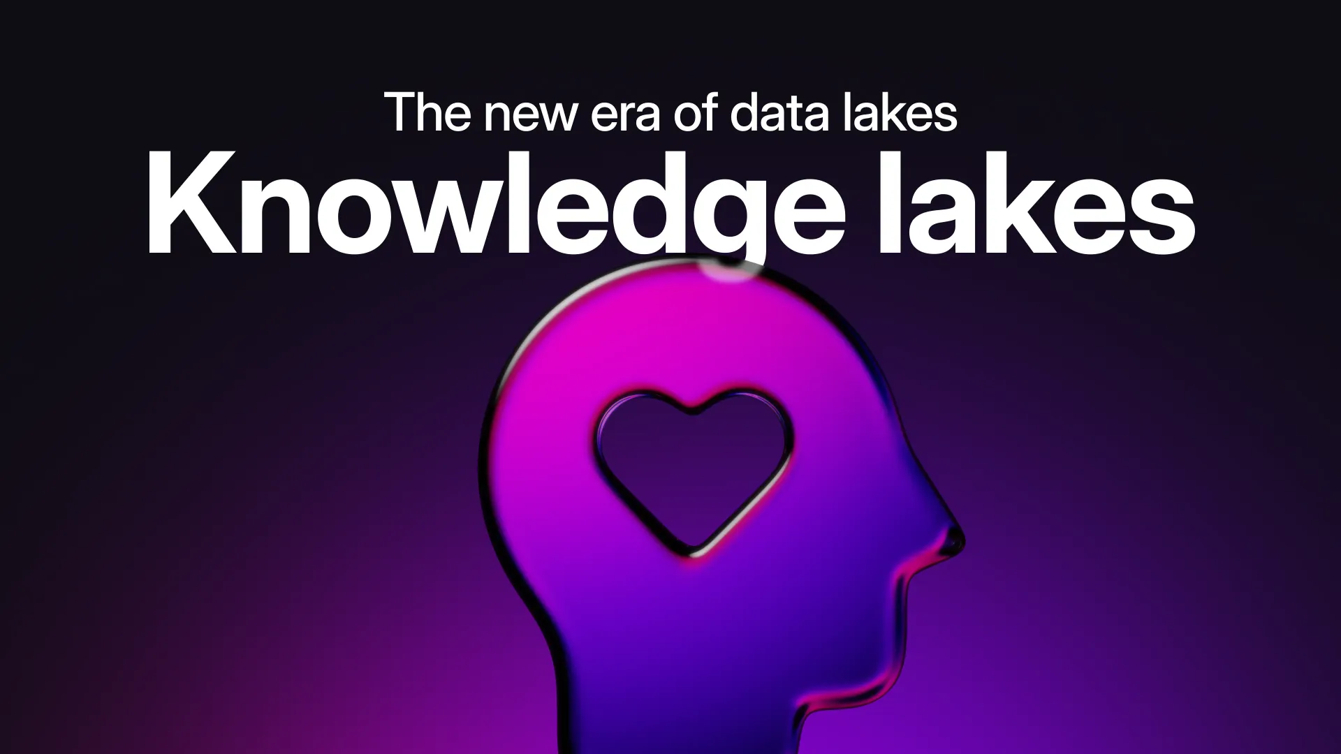 The new era of data lakes: knowledge lakes