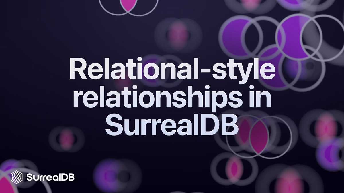Relational-Style Relationships in SurrealDB