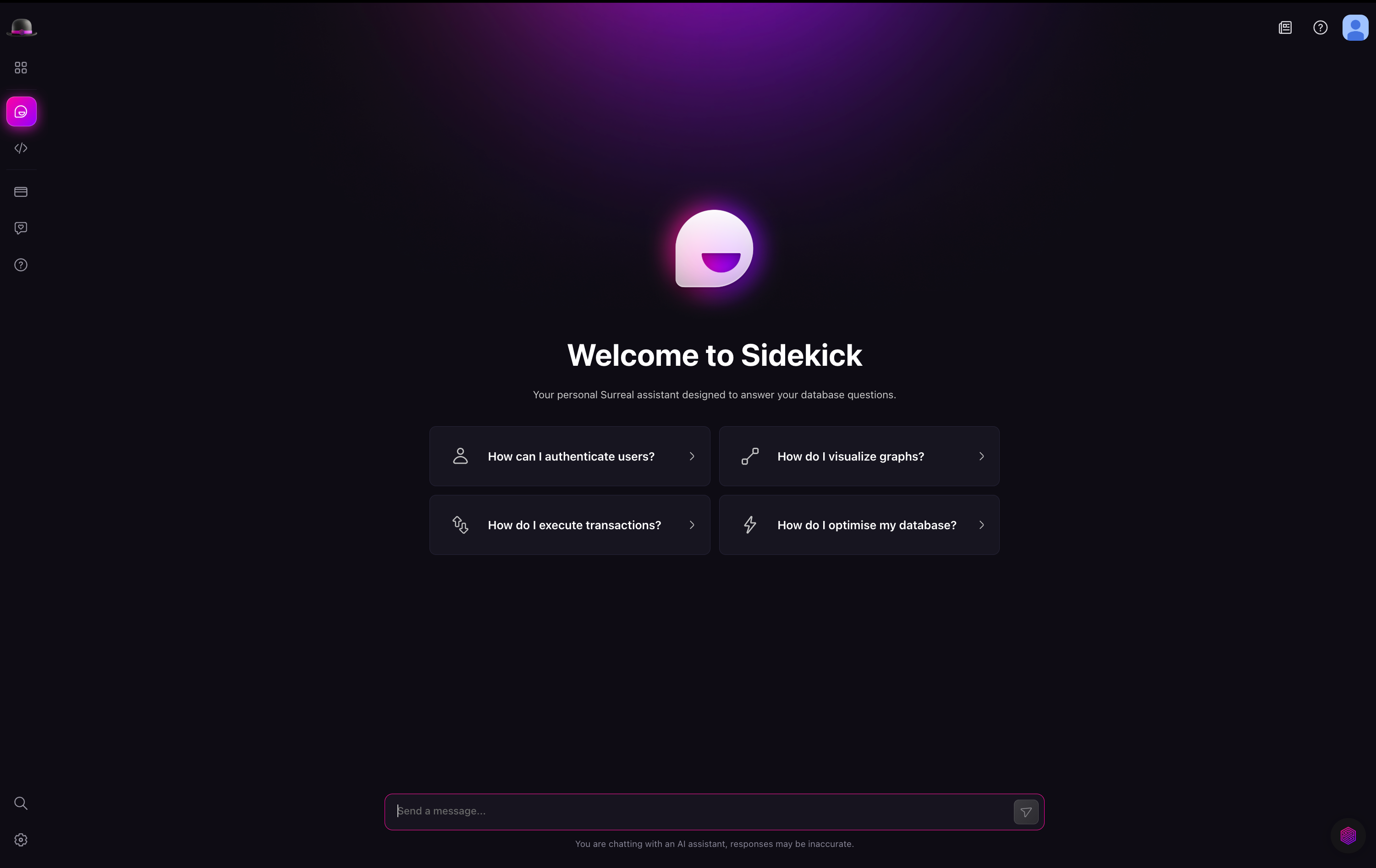 Sidekick page