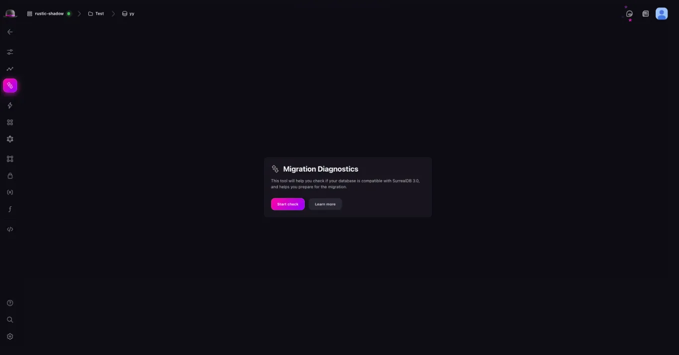 Surrealist migration diagnostics