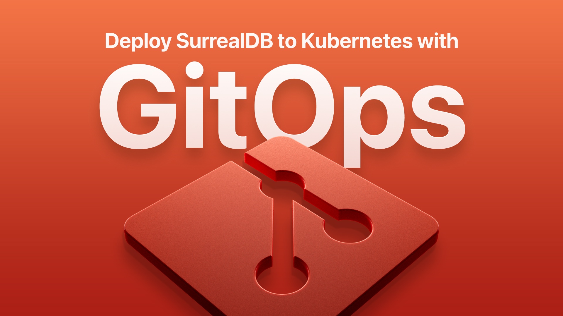 Deploy SurrealDB to Kubernetes with GitOps - Ryota Sawada (recorded live at SurrealDB Social)